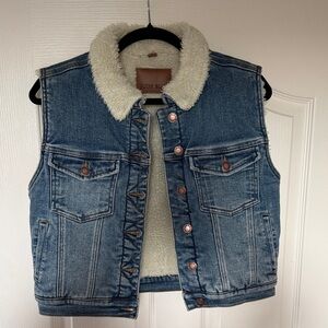 Judy Blue Sherpa-Lined Vest